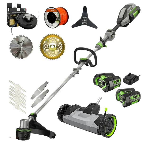 GrassCUT PRO 2200W – Motocoasă cu acumulator, fără combustibil, fără zgomot și fără bătăi de cap